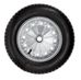 imagem do produto Roda com Pneu e Câmara para Carrinho de Mão - 3,25x8'' - Completa