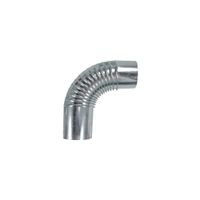 imagem do produto Curva Galvanizada para Fogão à Lenha N° 2 - Alta Durabilidade