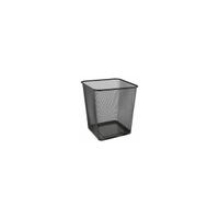 imagem do produto Lixeira de Ferro Quadrada Preta Office Line 16,5 Litros