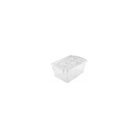 imagem do produto Mini Organizador Plástico BEL 1,5L Branco com Trava