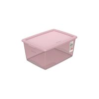 imagem do produto Organizador Plástico 60L RS My Closet Transparente Empilhável