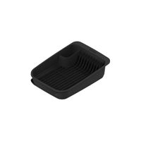 imagem do produto Escorredor de Louça Plástico Preto UTTI - Durabilidade e Praticidade