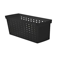 imagem do produto Arquivo Largo com Furação Oficce Line Preto | Organização Durável
