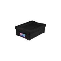 imagem do produto Caixa Organizadora Plástica Radical Color Preto 13,5L