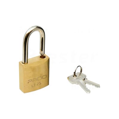 Cadeado Pado 25mm Latão: Segurança e Durabilidade Cadeado Pado 25mm Latão: Segurança e Durabilidade
