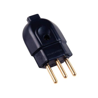 Plugue Macho 2p+t 20 A 250 V Tramontina Preto Plugue Macho 2p+t 20 A 250 V Tramontina Preto