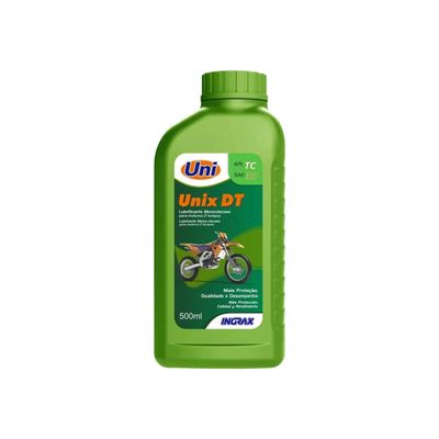 Óleo Motor 2 Tempos Ingrax UNIX DT 500ml Óleo Motor 2 Tempos Ingrax UNIX DT 500ml