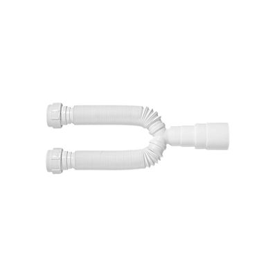 Sifão Duplo Extensível Blukit 70cm para Pia Tanque DN38/40/48/50 Sifão Duplo Extensível Blukit 70cm para Pia Tanque DN38/40/48/50