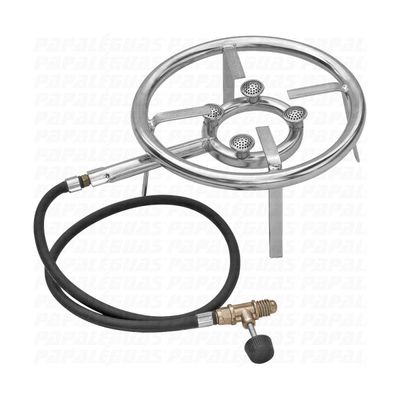 Fogareiro Alta Pressão 4 Caulins Reforçado C/pés Papaleguas Fogareiro Alta Pressão 4 Caulins Reforçado C/pés Papaleguas