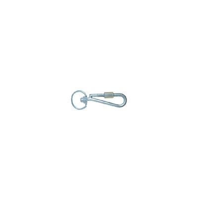 Destorcedor Mosquetão 8mm com Rosca - Aço Galvanizado UltraFix