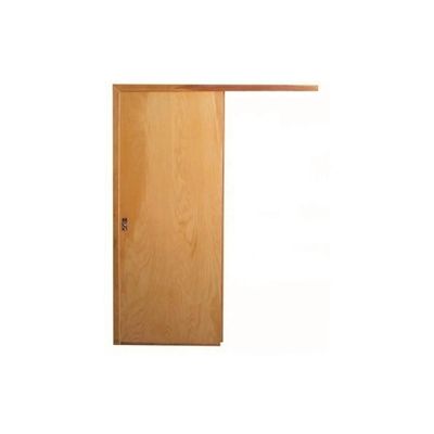 Porta Interna Correr Amescla 72x212 Marco Eucalipto Direita