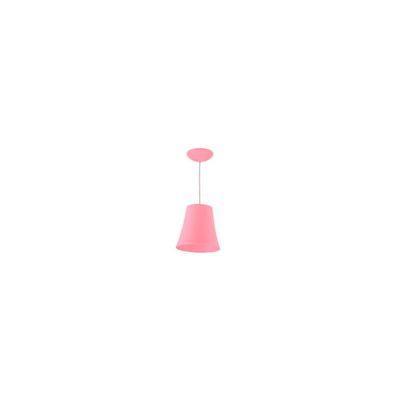 Luminária Pendente Roscável PSplast Genebra Rosa | Iluminação Interna