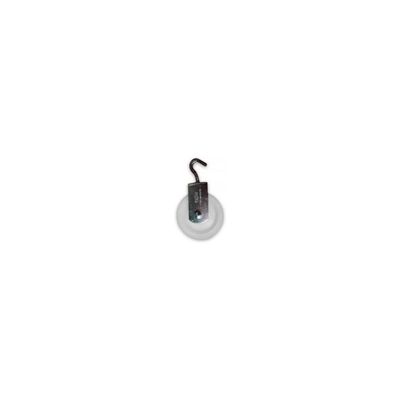 Roldana para Varal PVC 6cm com Gancho Biehl - Resistência e Praticidade