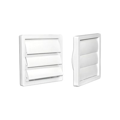 Grelha Auto Fechante 150mm Sicflux Branca Saída de Ar Grelha Auto Fechante 150mm Sicflux Branca Saída de Ar