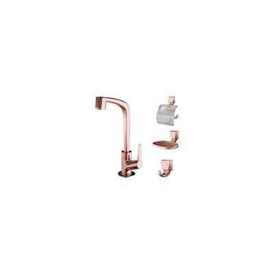 KIT LORENZETTI TORN C/ACESSORIOS ROSE GOLD REF 7140097