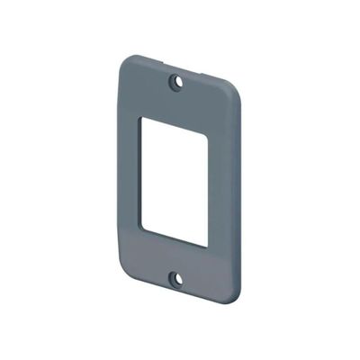 Tampa 3 Teclas PVC Cinza 3/4 Tampa 3 Teclas PVC Cinza 3/4
