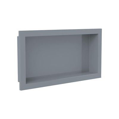 Nicho de Embutir Metasul 30x60cm Cinza Urbano