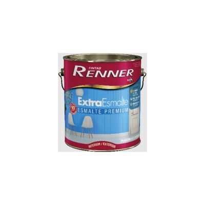 Tinta Esmalte Extra Brilhante 3,6l Branco Renner Tinta Esmalte Extra Brilhante 3,6l Branco Renner