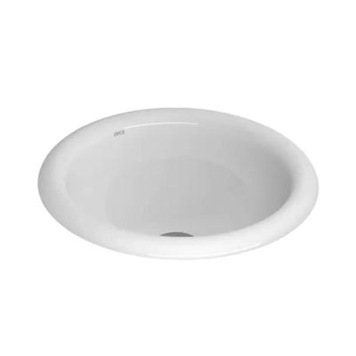 Cuba de Sobrepor Redonda Deca L.50.17 310mm Branco Gelo