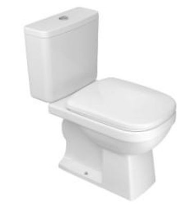 Combo Bacia Sanitária com Caixa Acoplada e Acessórios Deca Quadra Branco