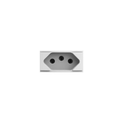 Módulo Tomada 20A Soprano Atria Branco 2P+T | Ref. 05039.0500.08