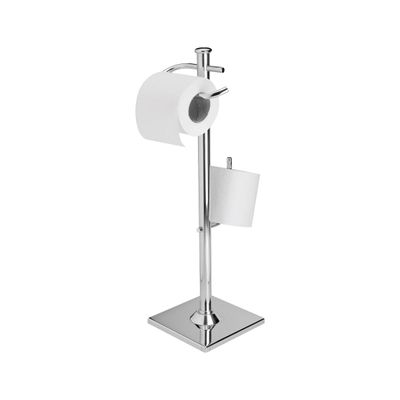 Papeleiro Vertical Jackwal Base Quadrada com Reserva Standart