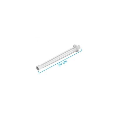 Cano Para Chuveiro Branco 1/2 30cm Enerbras Cano Para Chuveiro Branco 1/2 30cm Enerbras