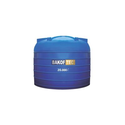 Tanque Polietileno 20000L Baixa Bakof c/ Tampa Clic