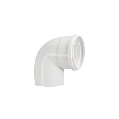 Junção Redução Esgoto Silentium Amanco PVC 75mm x 50mm Anti