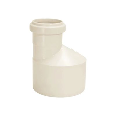 Redução Excêntrica Dn100x75mm PVC Branco Amanco Redução Excêntrica Dn100x75mm PVC Branco Amanco