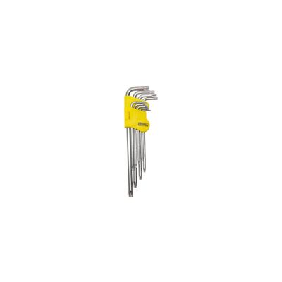 Jogo de Chaves Torx Longa Dtools 9 Peças - Uso Profissional