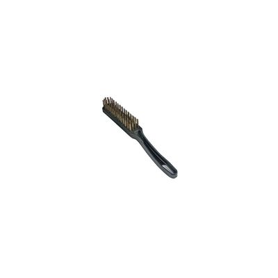 Escova de Aço com Cabo Plástico 4 Carreiras DTOOLS para Limpeza