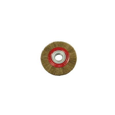Escova de Aço Circular Ondulada 6'' DTOOLS - Limpeza Pesada
