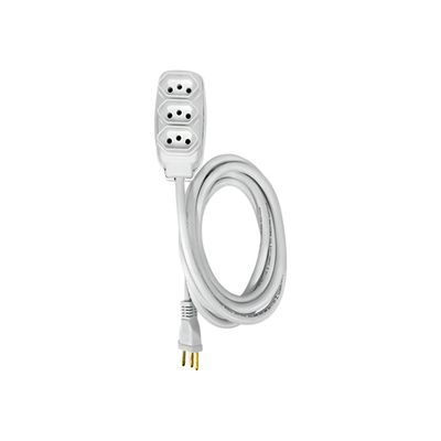Extensão Elétrica 3 Metros 2,5mm 2p+t 20a Pp Reforçada Ilumi Extensão Elétrica 3 Metros 2,5mm 2p+t 20a Pp Reforçada Ilumi