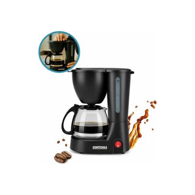 Cafeteira Eletrica Preta Domestica 600ml 15 Xicaras Vidro Pr Cafeteira Eletrica Preta Domestica 600ml 15 Xicaras Vidro Pr