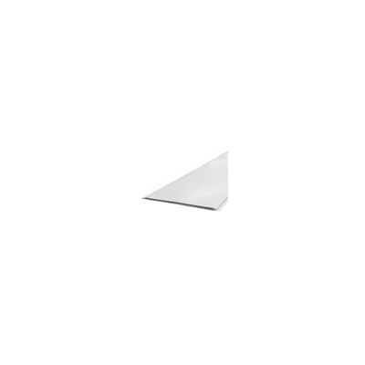 Forro PVC Ripado Branco PERFILYNE 20cm 8mm x 6m