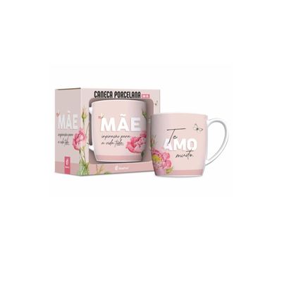 Caneca de Porcelana Atacado São Jorge Mãe Inspiração para a Vida Toda 300ml