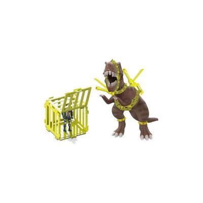 Dinossauro T-Rex Attack Samba Toys Articulado e Resistente