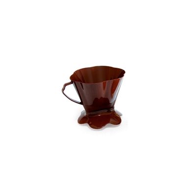 Porta Filtro de Café Injetemp 103 Marrom Durável e Prático