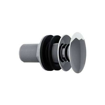 Válvula de Click Blukit Tampa Inox para Lavatório Aba 61mm