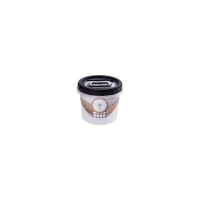 Pote P/ Sal Em Plástico Com Tampa Rosca Preta 720ml-plasutil