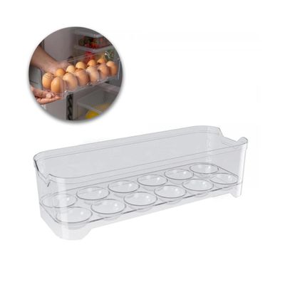 Porta Ovos UZ Transparente Organizador de Geladeira Resistente
