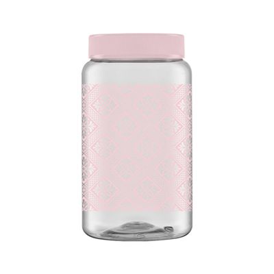 Pote para Mantimentos Persa Rosa 1,45L - Organização e Durabilidade