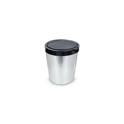 Lixeira Arqplast tampa click label redondo 10L Lixeira Arqplast tampa click label redondo 10L