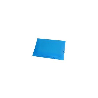 Pasta Aba Elástica Plástica ACP Azul para Documentos - Durável