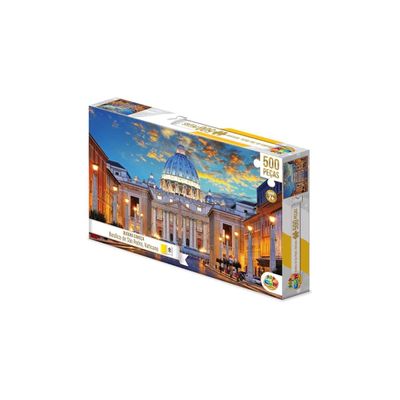 Quebra-Cabeça Basílica de São Pedro Vaticano GGB 500 Peças
