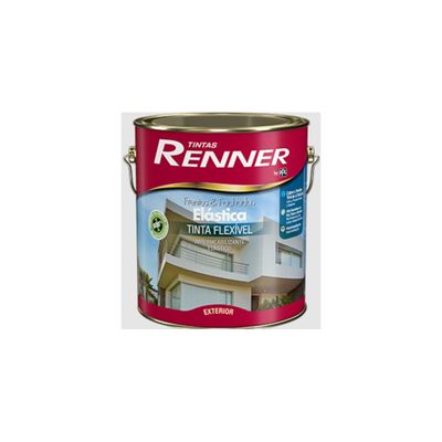 Tinta Elástica Renner Frentes/Fachadas 3,2L Cores Pastel
