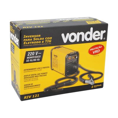 Inversor de Solda Vonder Riv121 220V - Desempenho e Durabilidade