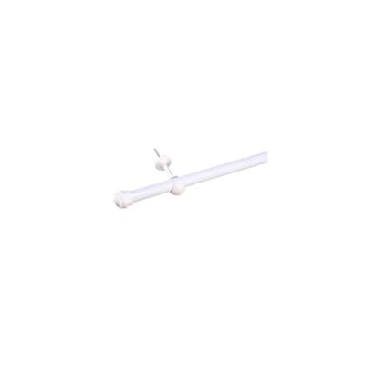 Kit Varão de Cortina Reibraz 2,00m Branco em Plástico PVC