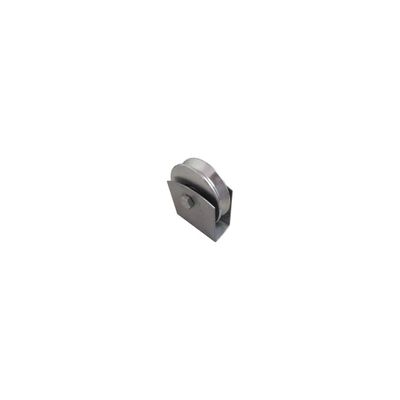 Roldana para Portão MaxFerro com Suporte 75mmx15,5mm Aço Carbono